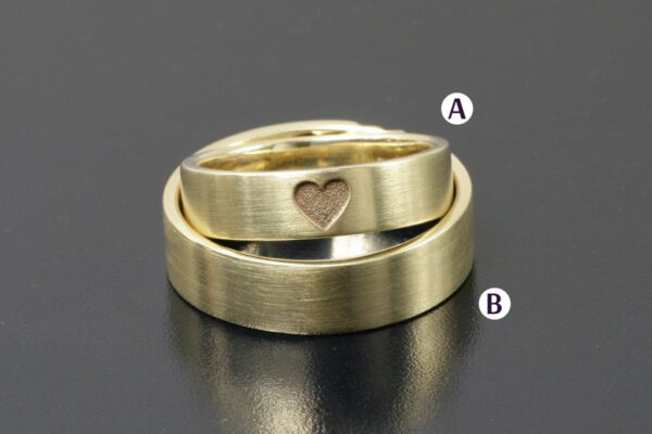Classic wedding rings - model C1 - Image 2