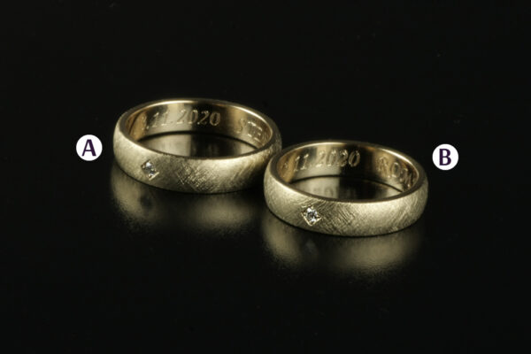Classic wedding rings - model C2 - Image 2