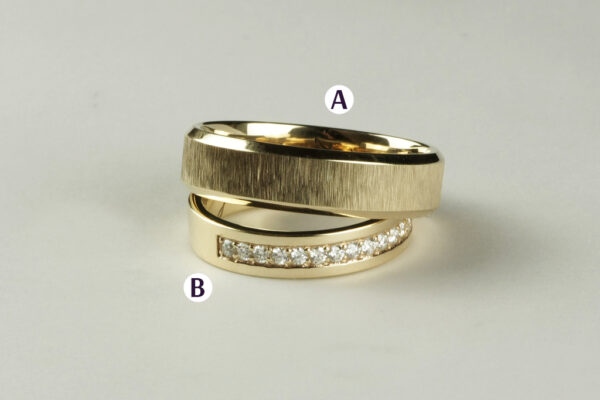 Classic wedding rings - model C4 - Image 2