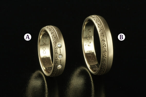 Classic wedding rings - model C5 - Image 2