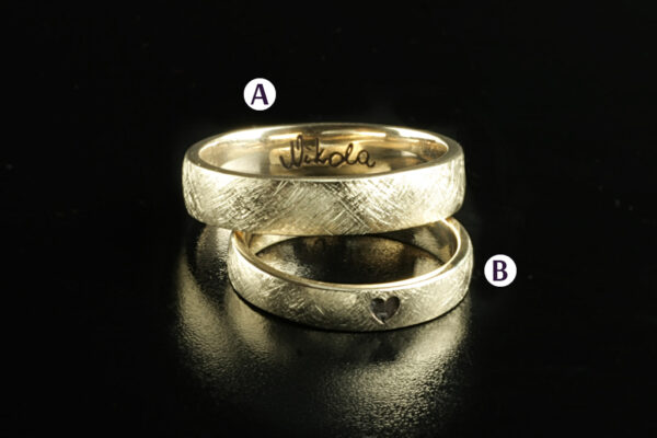 Classic wedding rings - model C6 - Image 2