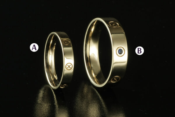 Classic wedding rings - model C7 - Image 2