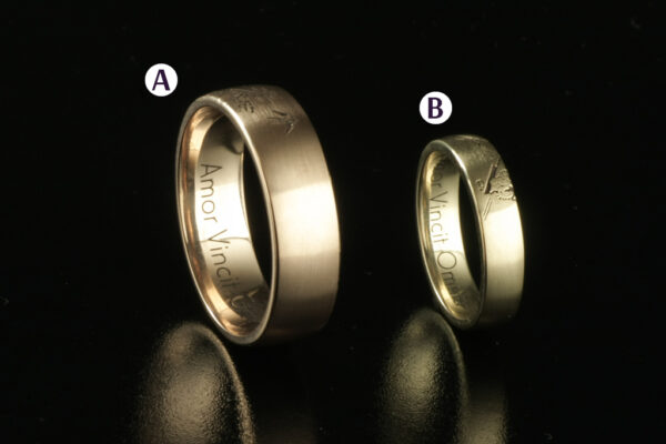 Classic wedding rings - model C9 - Image 2