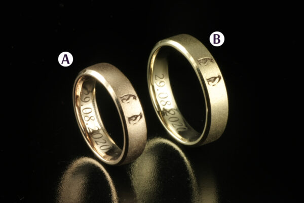 Classic wedding rings - model C10 - Image 2