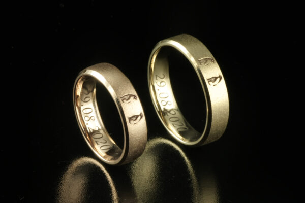 Classic wedding rings - model C10