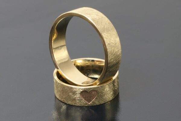 Classic wedding rings - model C14