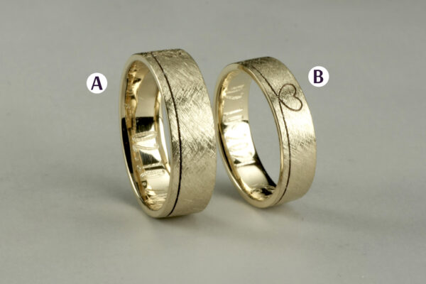 Classic wedding rings - model C16 - Image 2