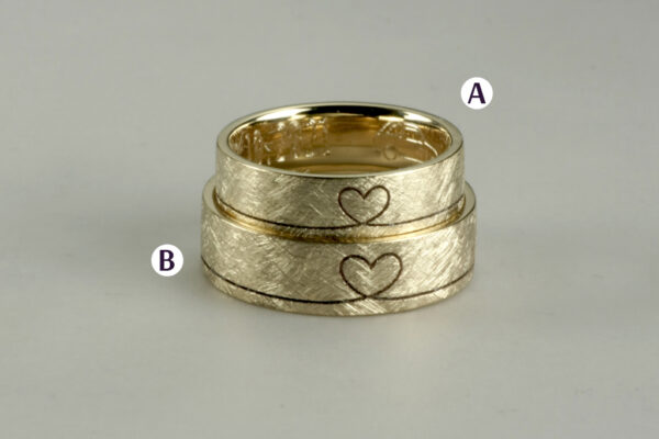 Classic wedding rings - model C16 - Image 3