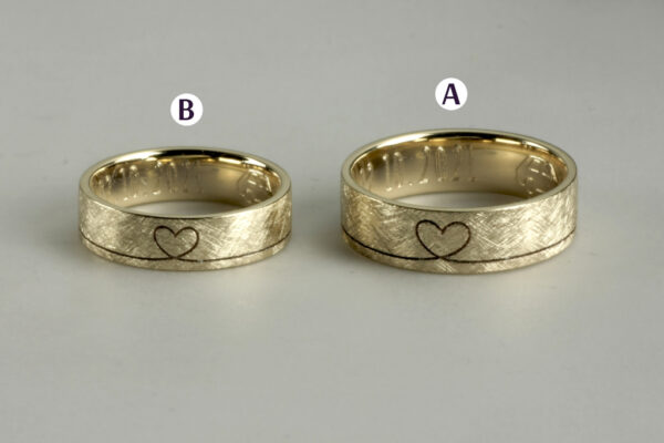Classic wedding rings - model C16 - Image 5