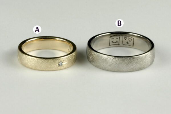 Classic wedding rings - model C20 - Image 2