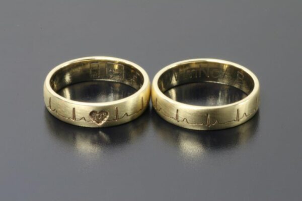 Classic wedding rings - model C24