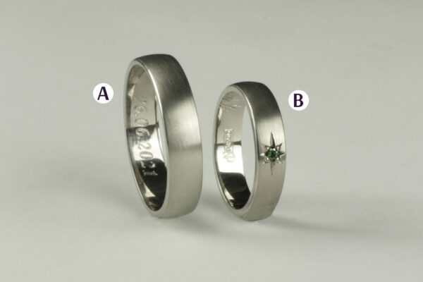 Classic wedding rings - model C27 - Image 2