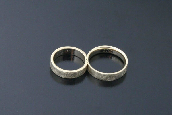 Trace wedding rings - model R7
