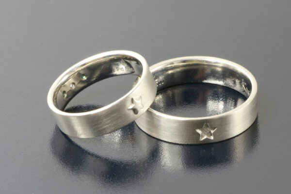 Trace wedding rings - model R8
