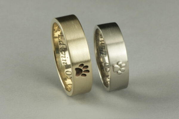 Trace wedding rings - model R12