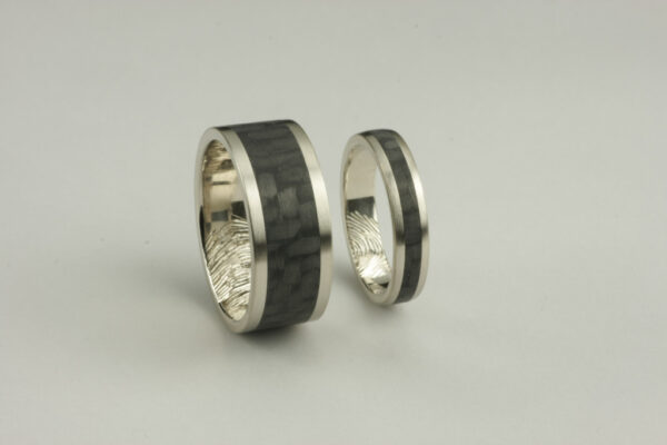 Fantasy wedding rings  - model F1
