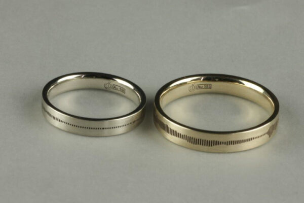 Fantasy wedding rings  - model F3