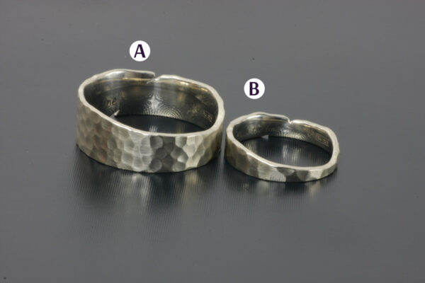 Fantasy wedding rings  - model F20 - Image 2