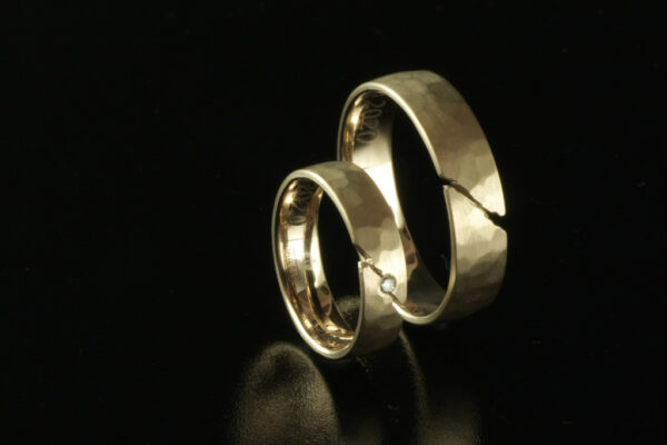 Fantasy wedding rings  - model F21