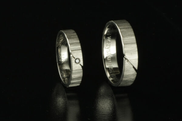 Fantasy wedding rings  - model F24