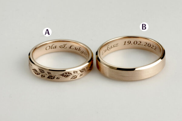 Fantasy wedding rings  - model F31 - Image 3