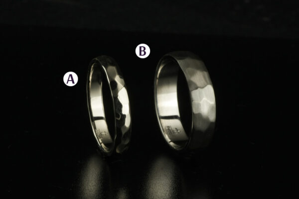 Fantasy wedding rings  - model F38 - Image 2