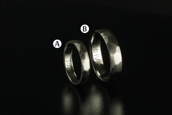 Fantasy wedding rings  - model F39 - Image 2